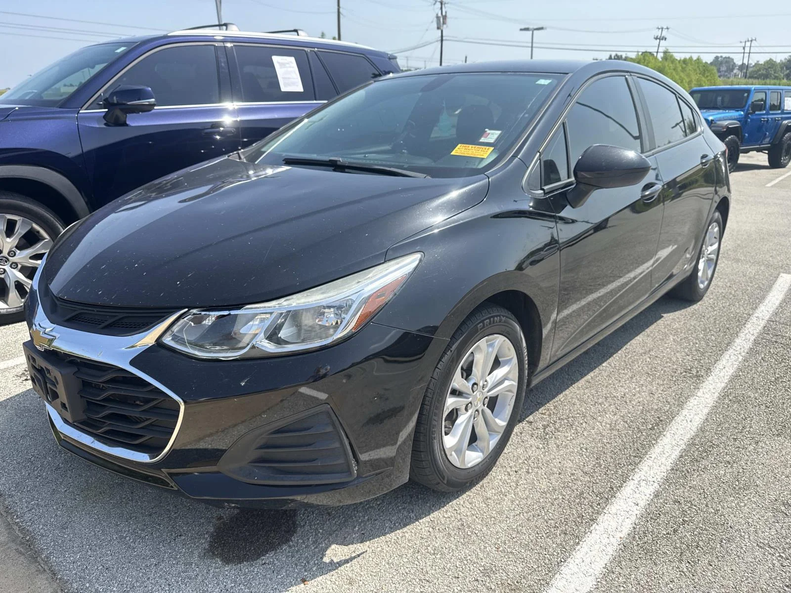 Used 2019 Chevrolet Cruze LS with VIN 3G1BC6SM1KS531327 for sale in Palestine, TX