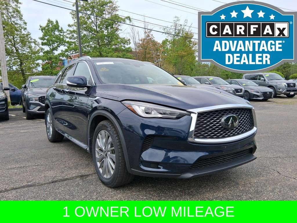Used 2023 Blue INFINITI LUXE image 2