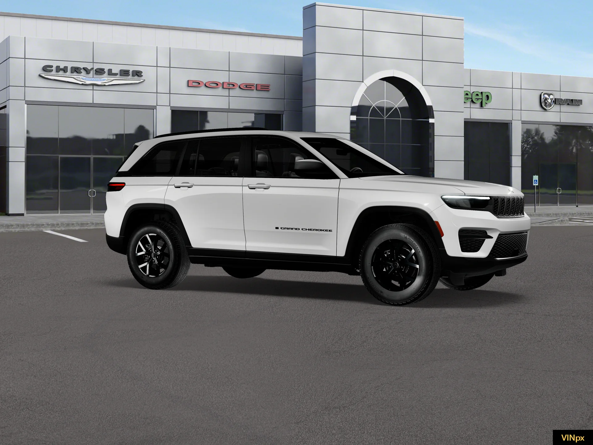New 2027 Bright White Clearcoat Jeep Laredo X image 5