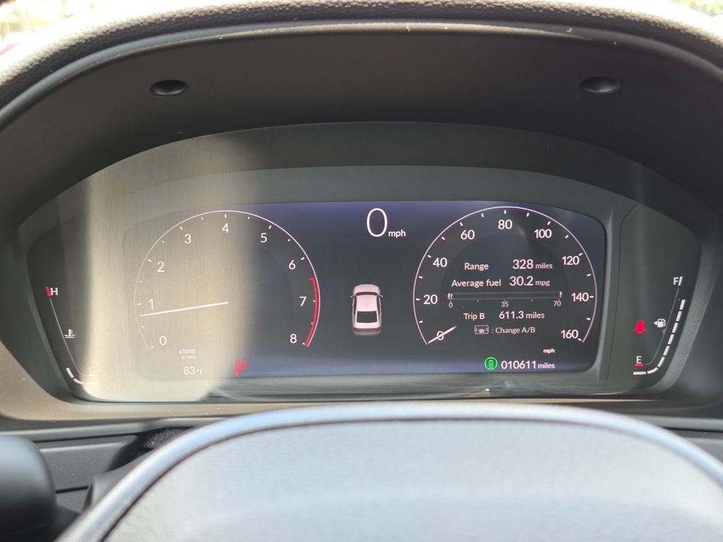 Certified Used 2025 Meteorite Gray Metallic Honda LX image 29