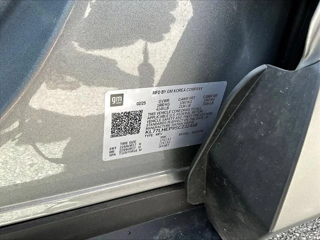 Certified Used 2025 Sterling Gray Metallic Chevrolet LT image 21