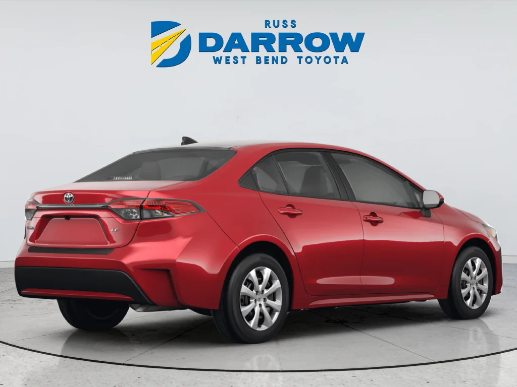 Used 2022 Red Toyota LE image 3