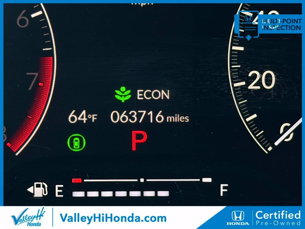 Certified Used 2025 Platinum White Pearl Honda 4D SPORT image 52