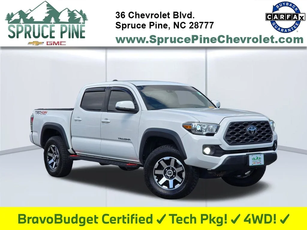 Certified Used 2020 White Toyota TRD Off-Road image 1