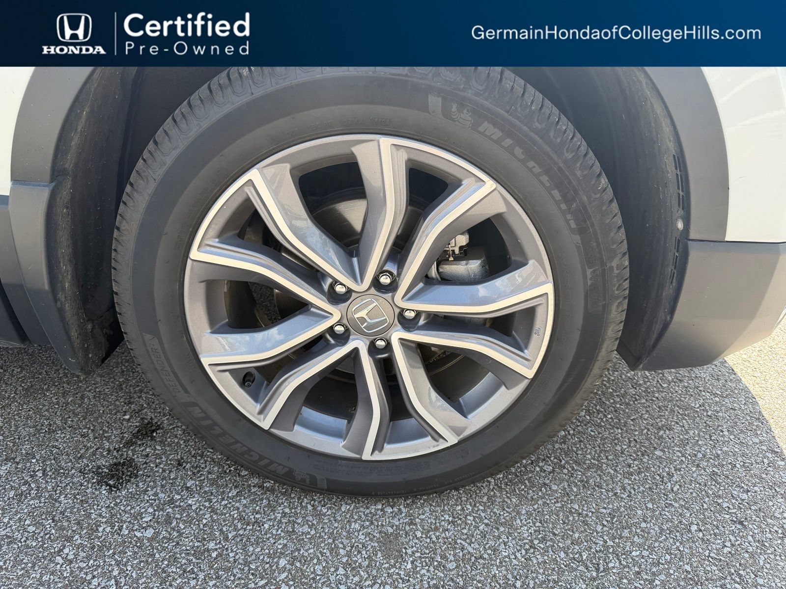 Certified Used 2021 Platinum White Pearl Honda AWD TOURING image 33
