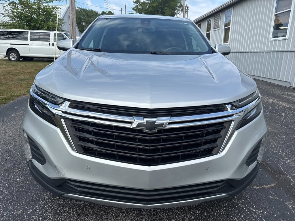 Used 2022 Chevrolet Equinox LT with VIN 3GNAXKEV0NL241364 for sale in Middlebury, IN