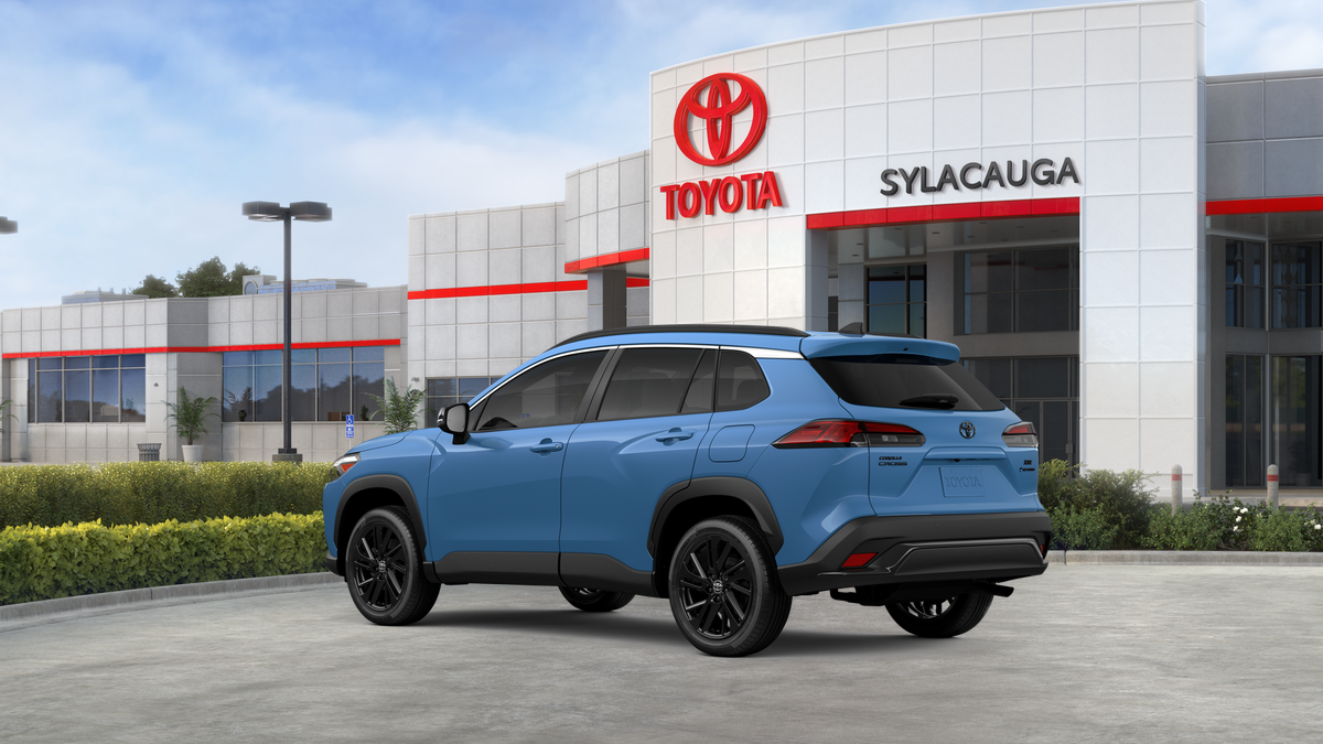 New 2026 Cavalry Blue Toyota Hybrid XSE image 47
