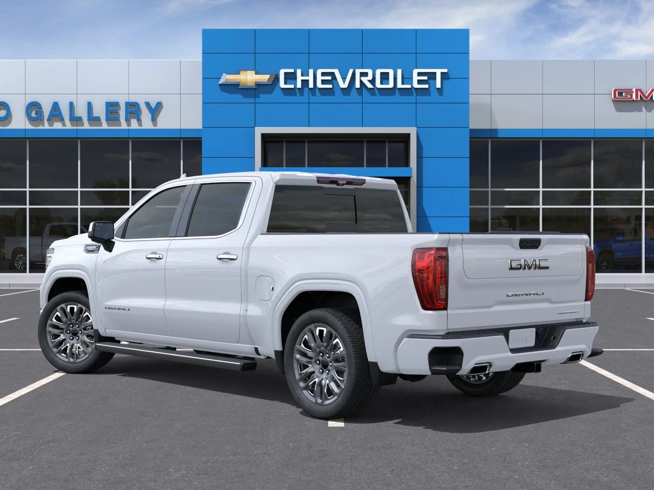New 2026 Glacier White Tricoat GMC Denali Ultimate image 3