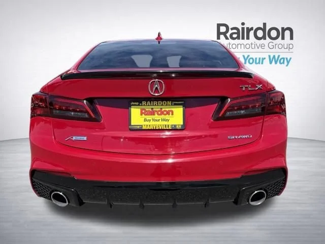Used 2018 San Marino Red Acura 3.5L V6 image 6