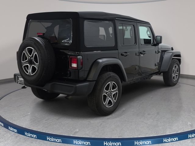 Used 2022 Black Clearcoat Jeep Unlimited Sport S image 6