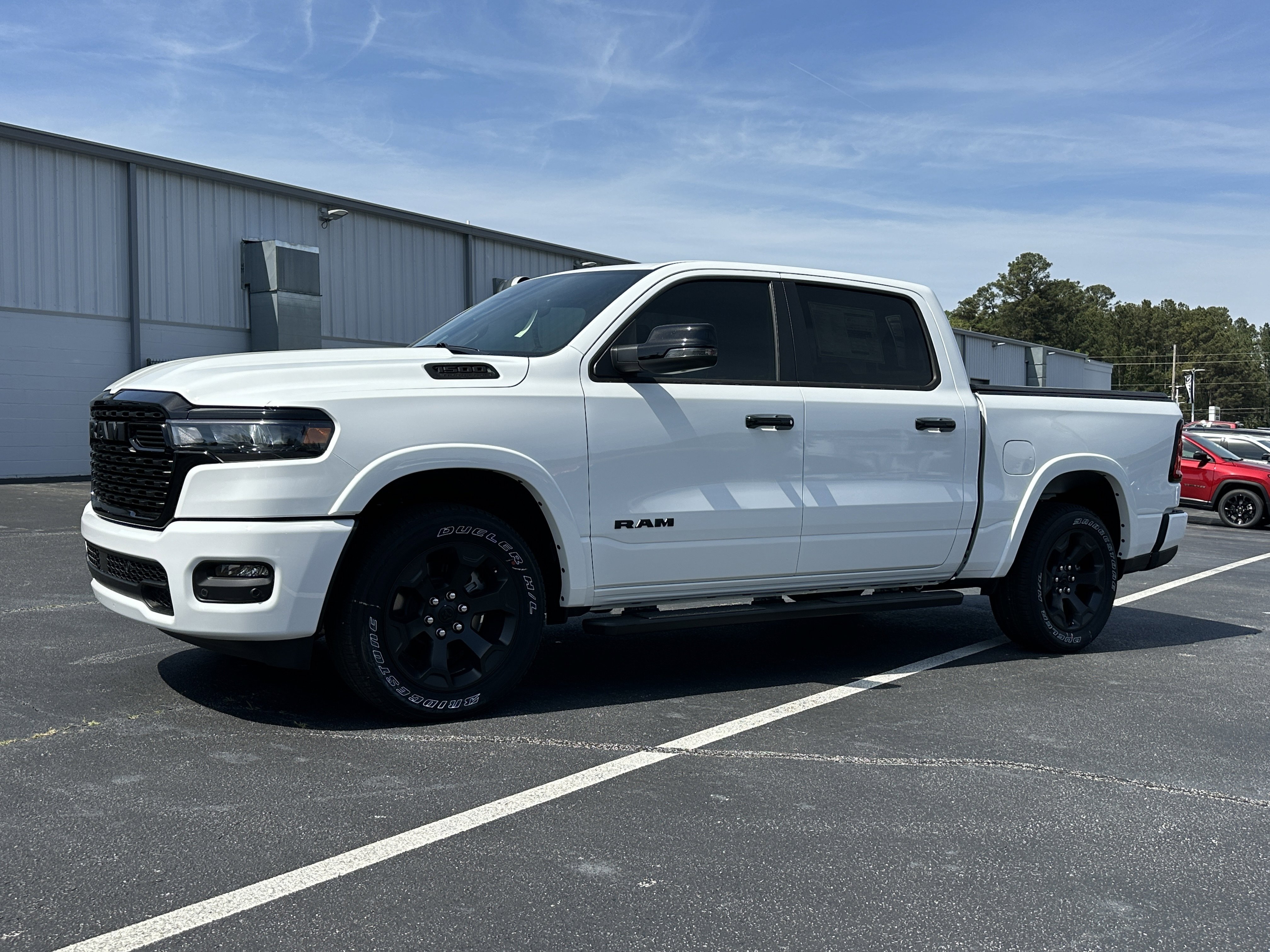 New 2026 Bright White Clear-Coat Exterior Paint RAM Big Horn image 4