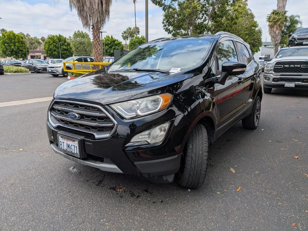 Used 2020 Ford Ecosport Titanium with VIN MAJ6S3KL8LC362518 for sale in Poway, CA
