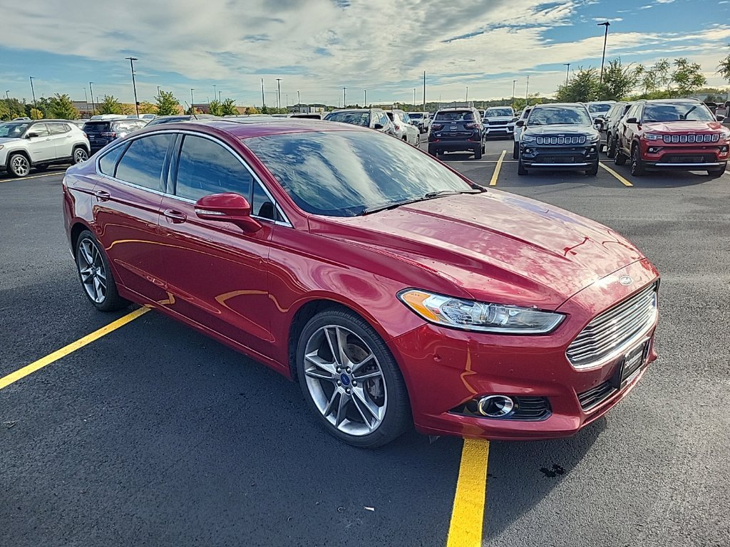 Used 2016 Red Ford Titanium image 7