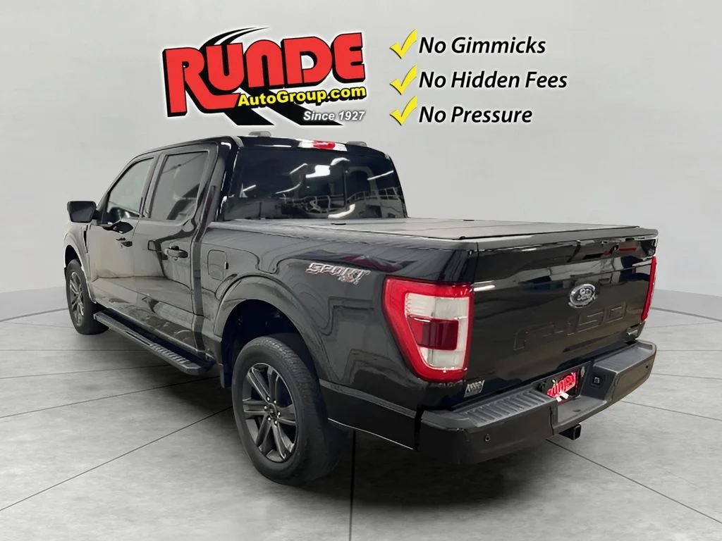 Used 2023 Agate Black Ford Lariat Sport image 3