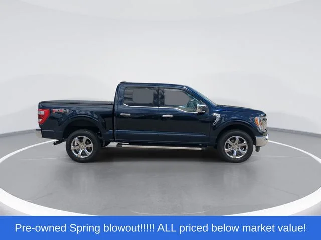 Used 2022 Blue Ford Lariat image 9