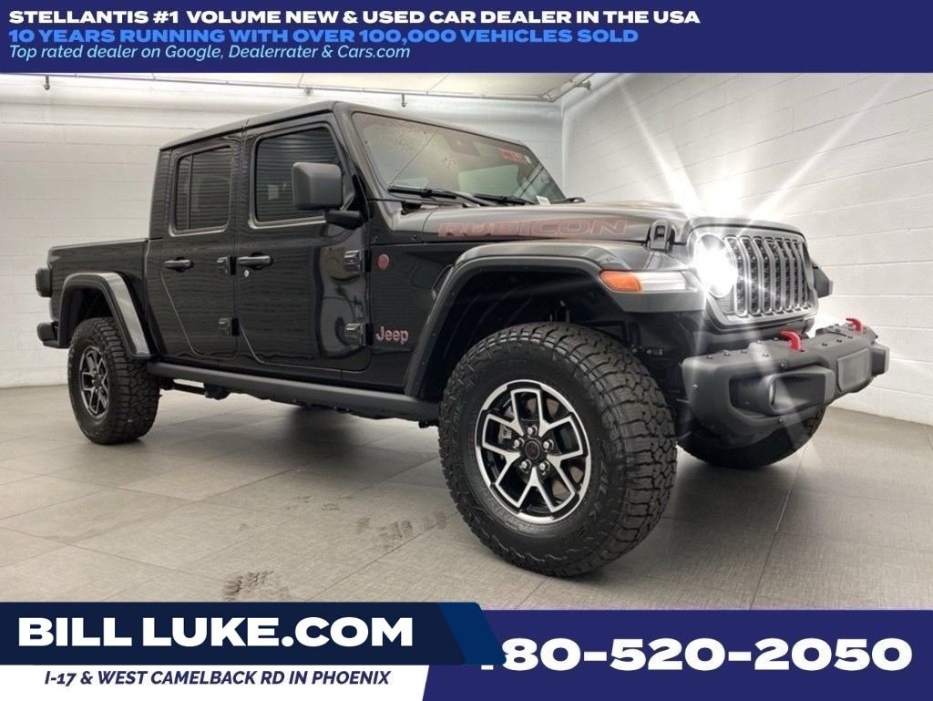 New 2026 Black Clear-Coat Exterior Paint Jeep Rubicon X image 1