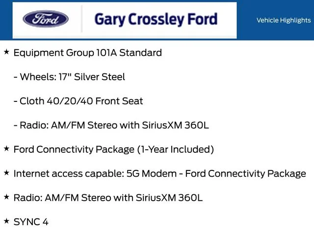 New 2026 Oxford White Ford XL image 6