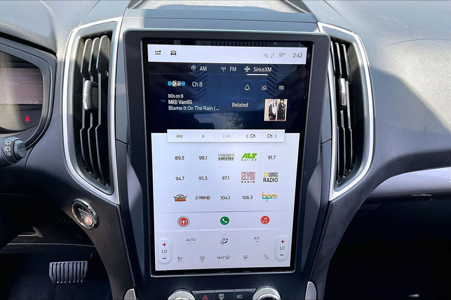 Used 2024 Forged Green Metallic Ford SEL image 31