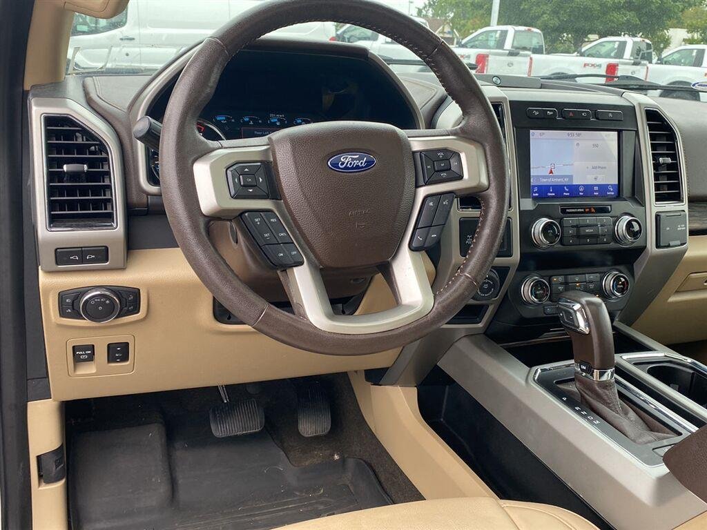 Used 2020 Oxford White Ford LARIAT image 3