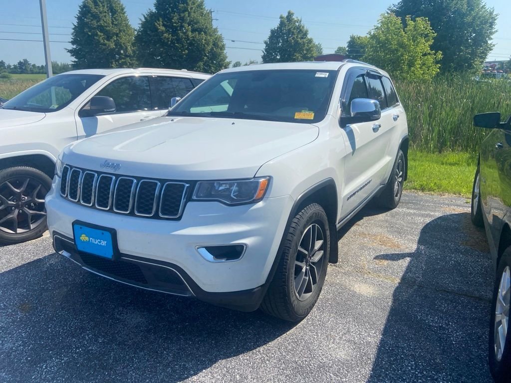 Used 2022 Bright White Clearcoat Jeep Limited image 3