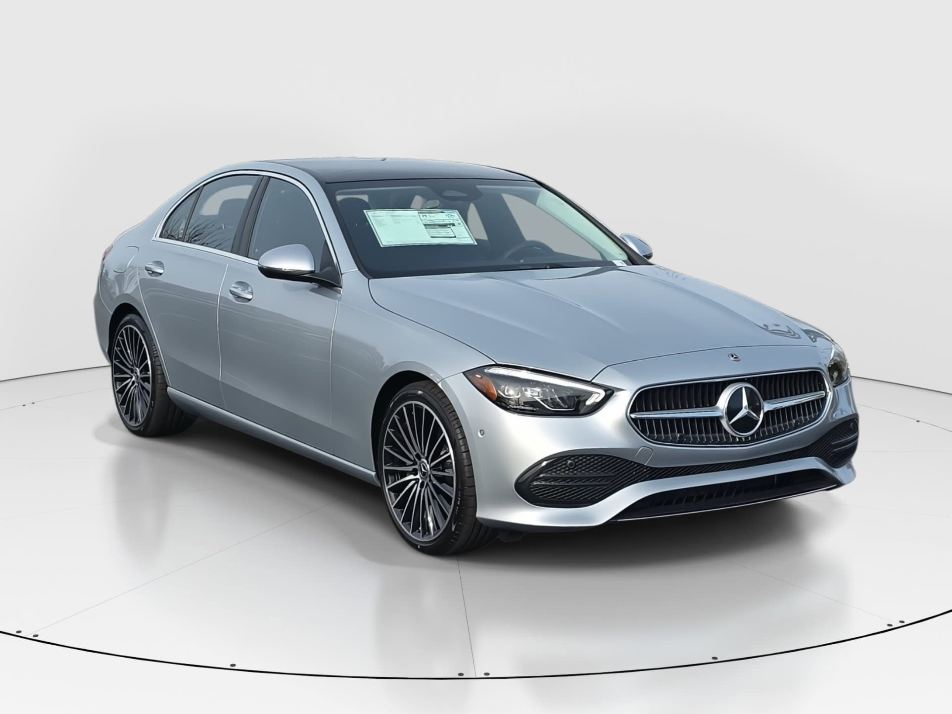 New 2026 Cirrus Silver Metallic Mercedes-Benz C300 image 3