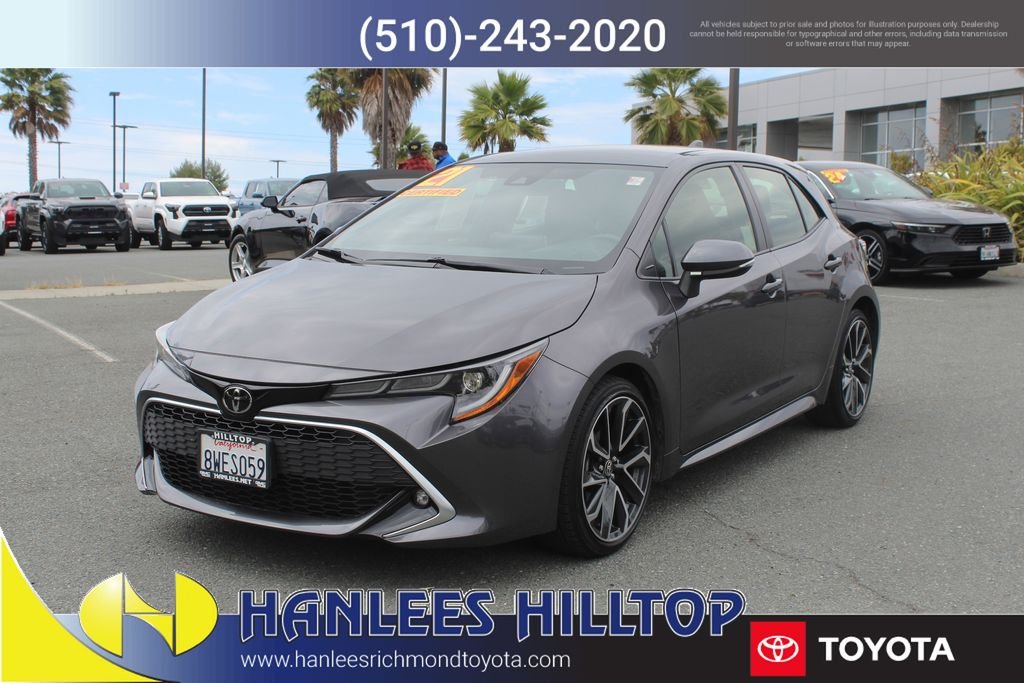 Certified Used 2021 Gray Toyota XSE image 3