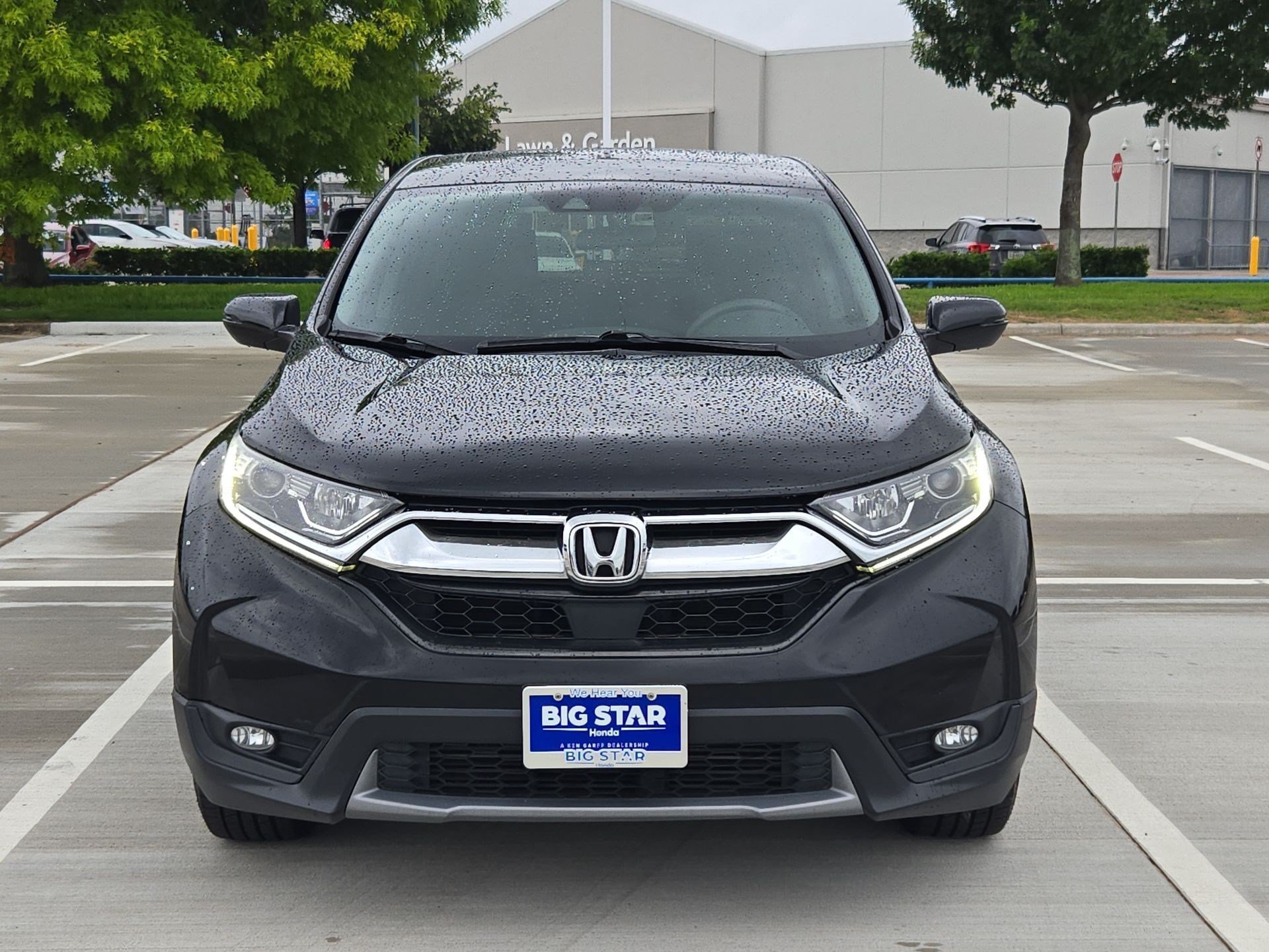 Used 2017 Crystal Black Pearl Honda EX image 8