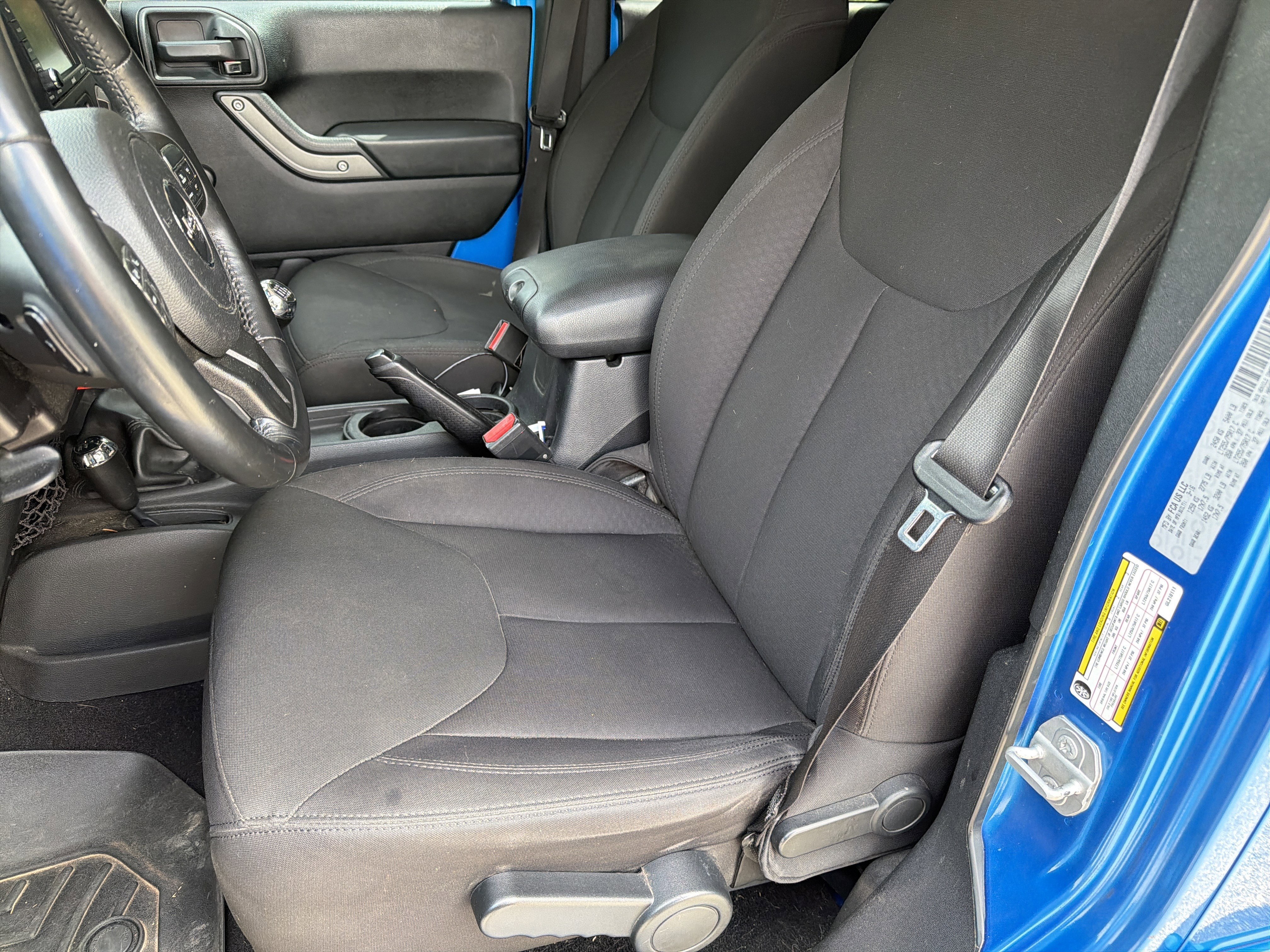 Used 2016 Hydro Blue Pearlcoat Jeep Willys Wheeler image 11
