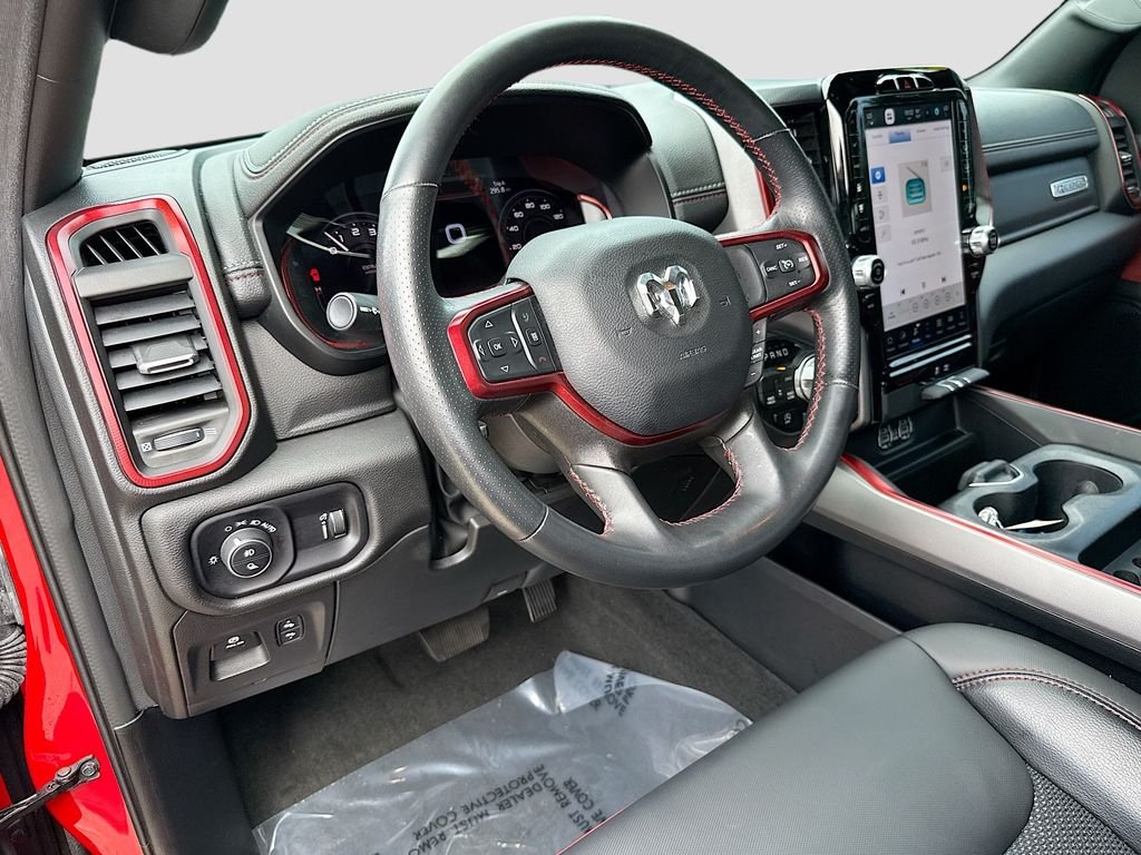 Used 2024 Flame Red Clearcoat Ram Rebel image 10