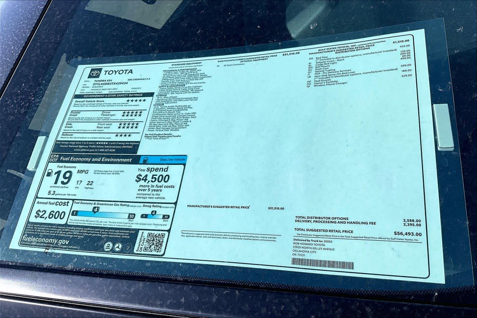 New 2026 Magnetic Gray Metallic Toyota SR5 image 21