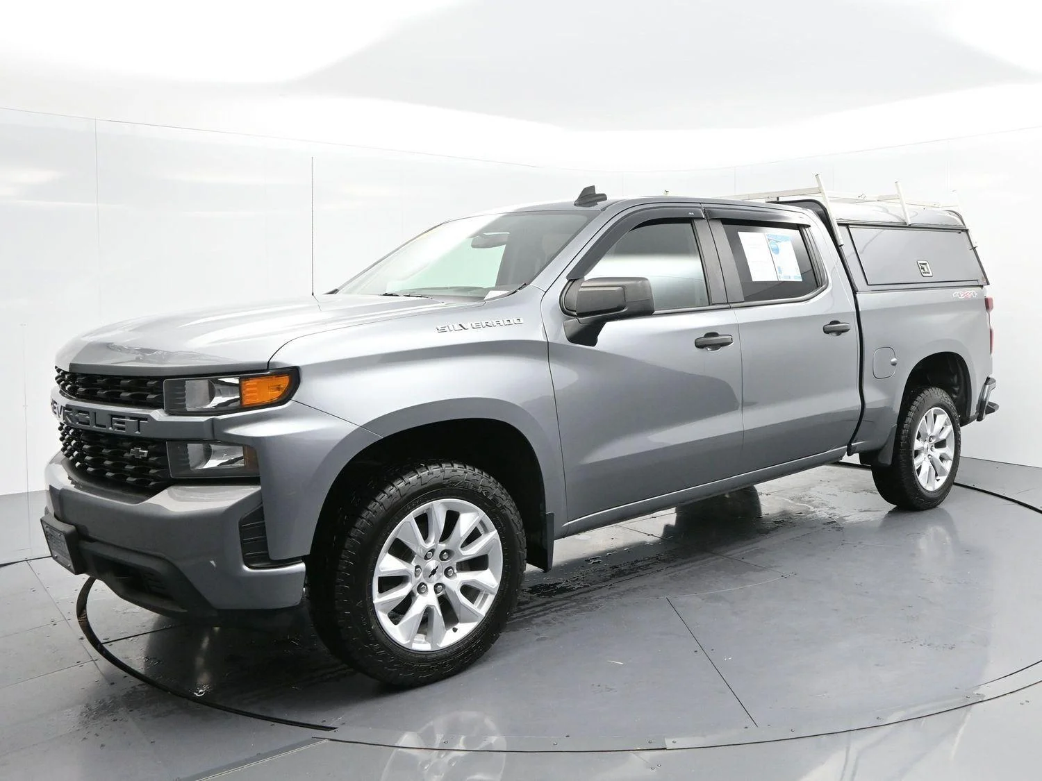 Used 2021 SATIN STEEL METALLIC Chevrolet Custom image 3