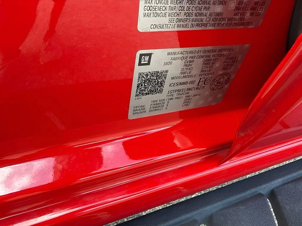 Used 2021 Cardinal Red GMC AT4 image 41
