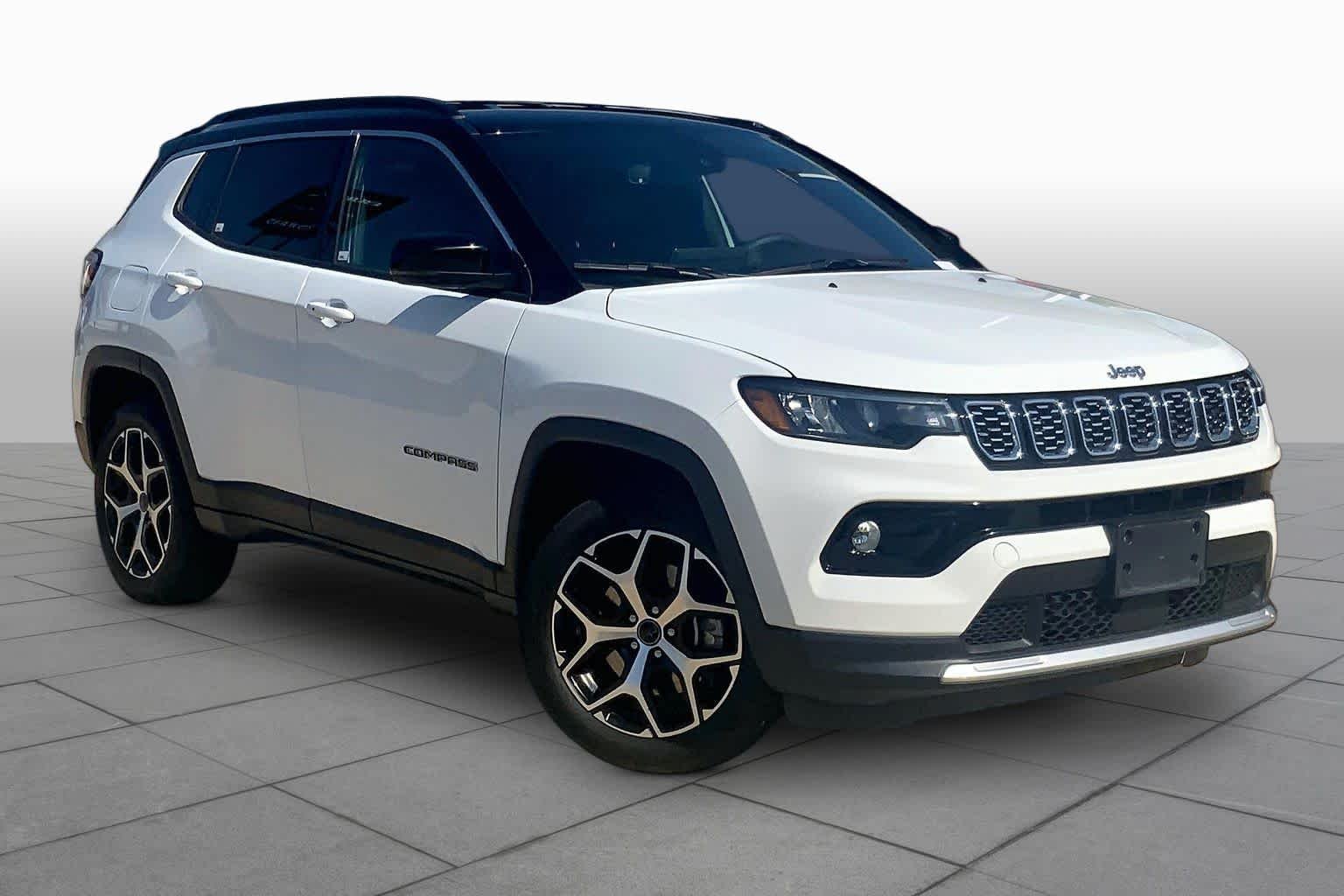 Used 2025 Bright White Clearcoat Jeep Limited image 3