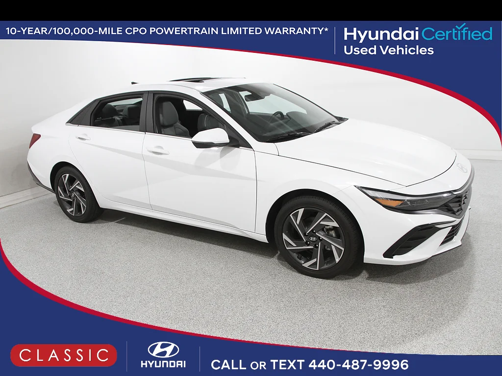 Used 2025 Serenity White Pearl Hyundai Limited image 1