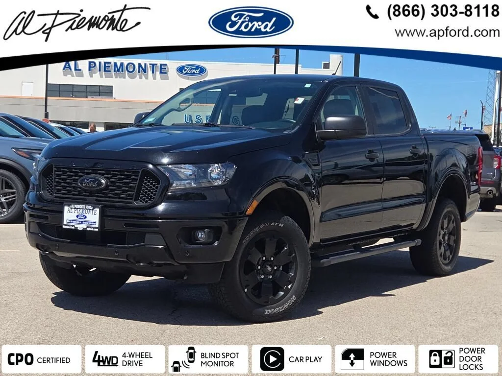 Used 2021 Black Ford XLT image 1