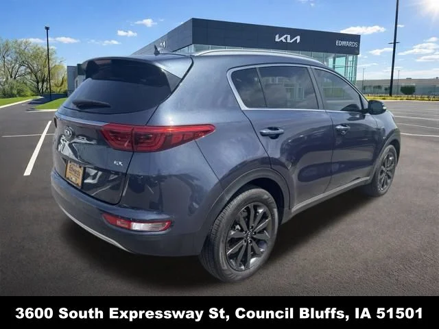 Used 2019 Blue Kia EX image 3