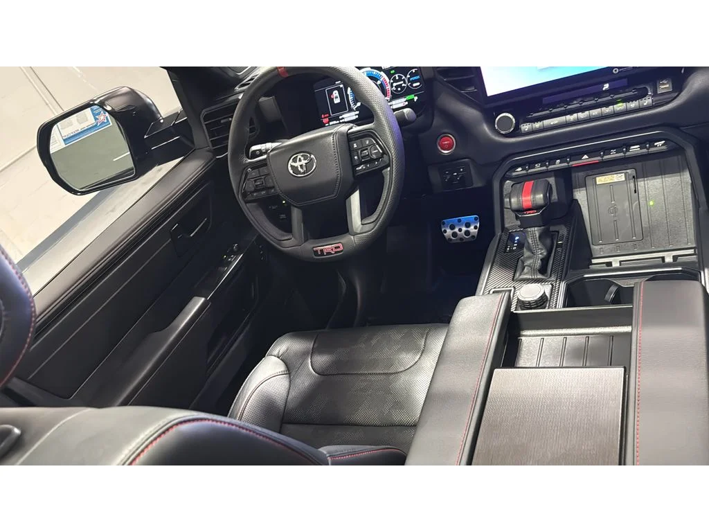 Used 2024 Magnetic Gray Metallic Toyota TRD Pro Hybrid CREW CAB 4X4 1 OWNER image 37