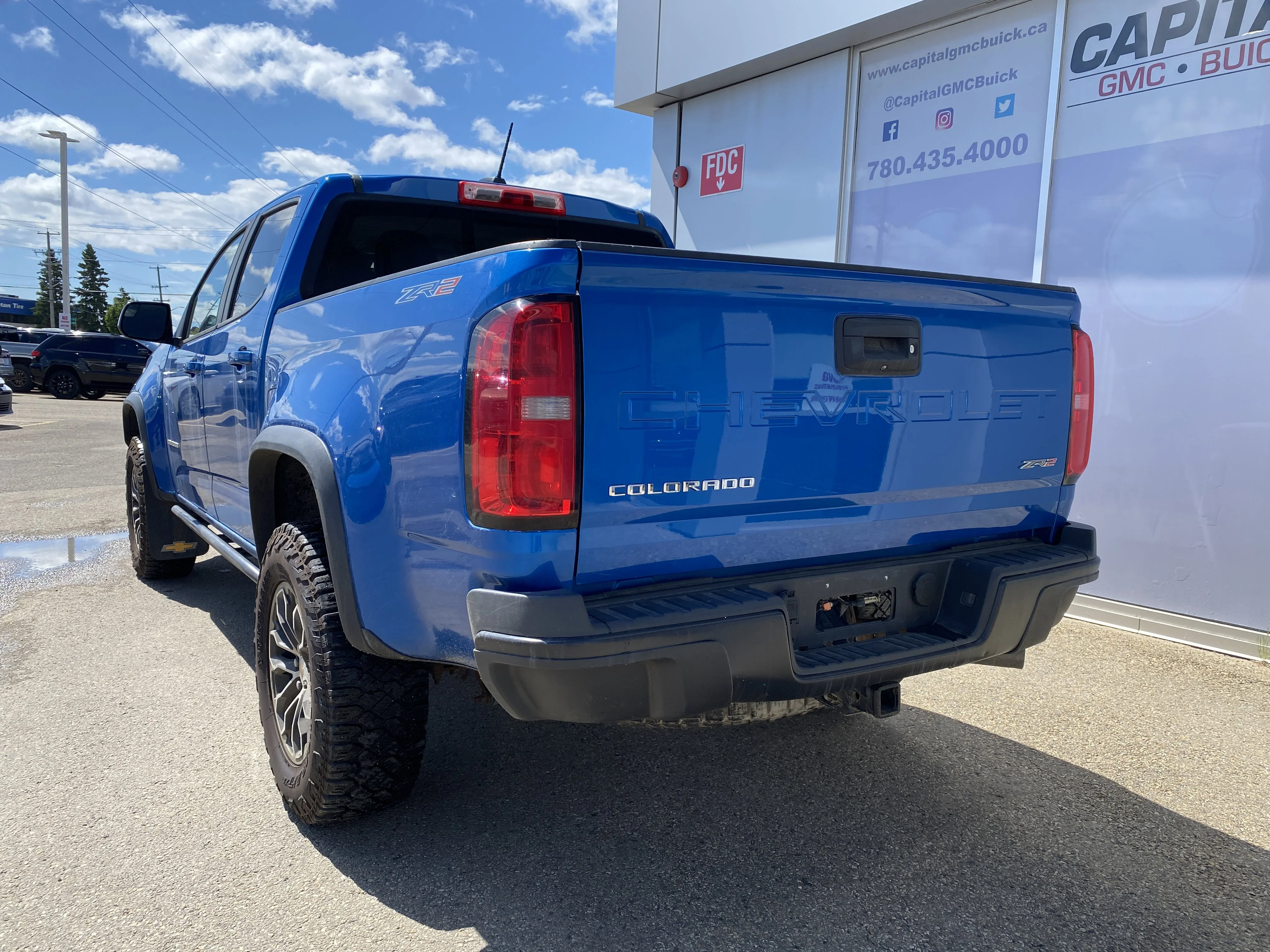 Certified Used 2022 Blue Chevrolet 4WD ZR2 Crew Cab * RARE DIESEL  2.8L * HD TOW PACKAGE * REMOTE STARTER * image 3