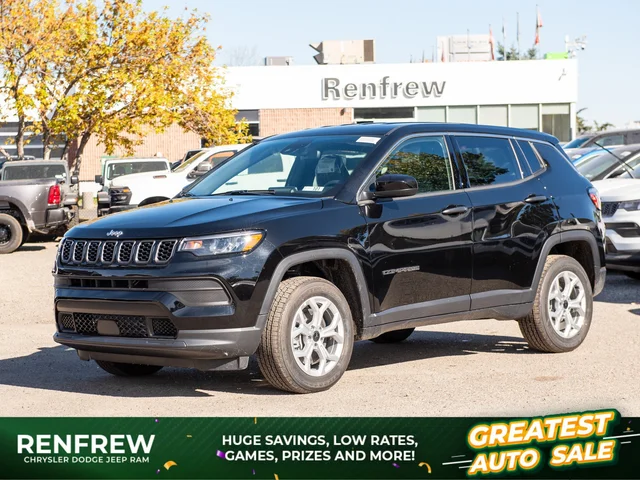 2026 Jeep Compass Sport* 4x4, 2.0L Turbo, Heated Seats