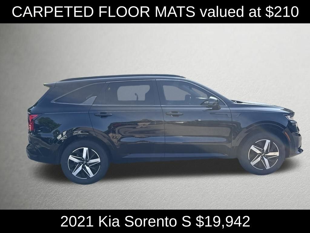 Used 2021 Ebony Black Kia S image 2