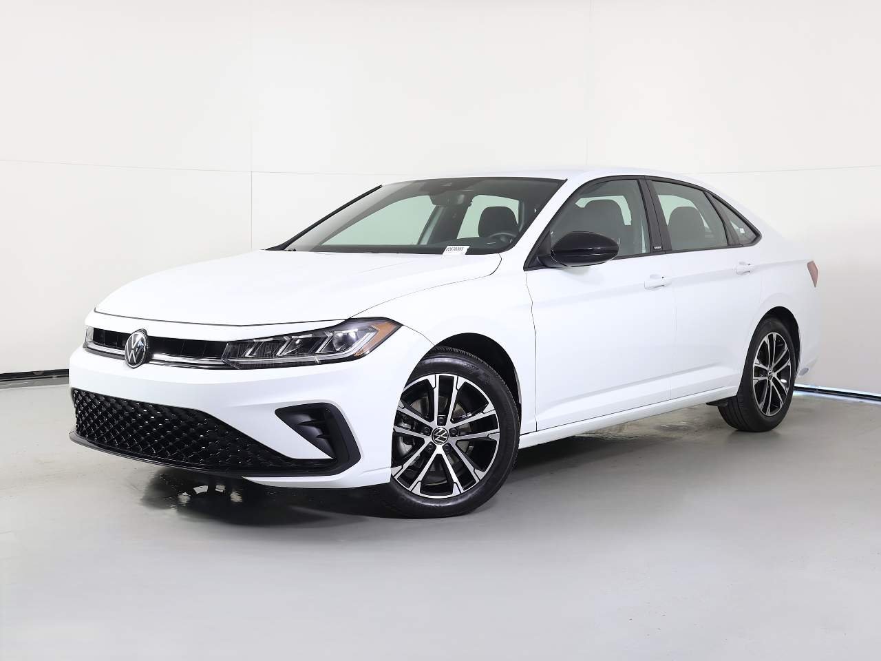 Certified Used 2025 Pure White Volkswagen Sport image 1