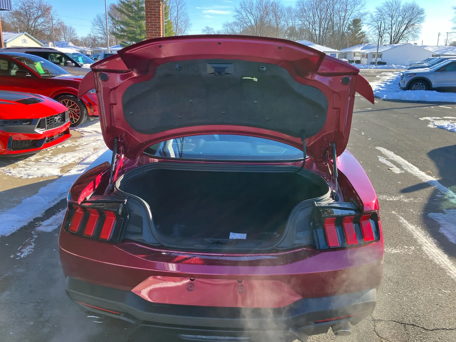 New 2026 Molten Magenta Metallic Tinted Clearcoat Ford GT Premium Fastback image 18