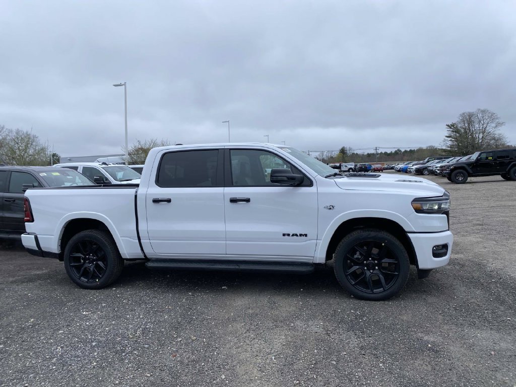 New 2026 Bright White Clear-Coat Exterior Paint Ram Laramie image 2