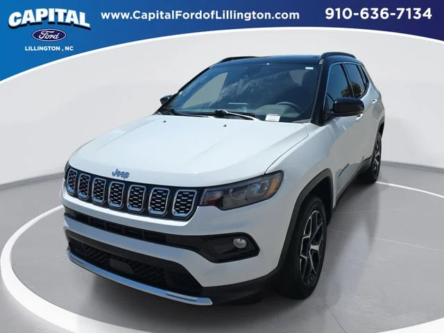 Used 2025 White Jeep Limited image 1