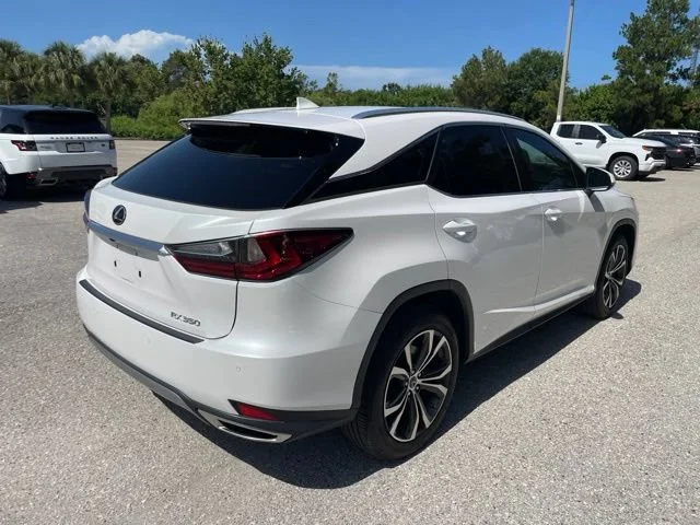 Certified Used 2021 White Pearl Lexus RX 350 image 2