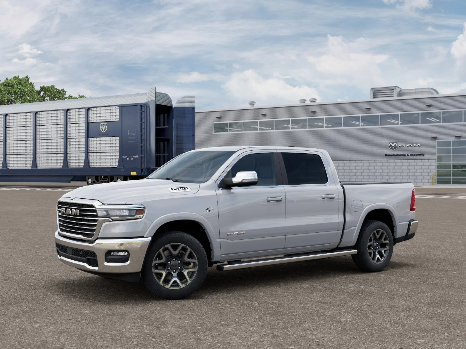 New 2027 Ivory White Tri-Coat Pearl-Coat Exterior Paint RAM  image 1