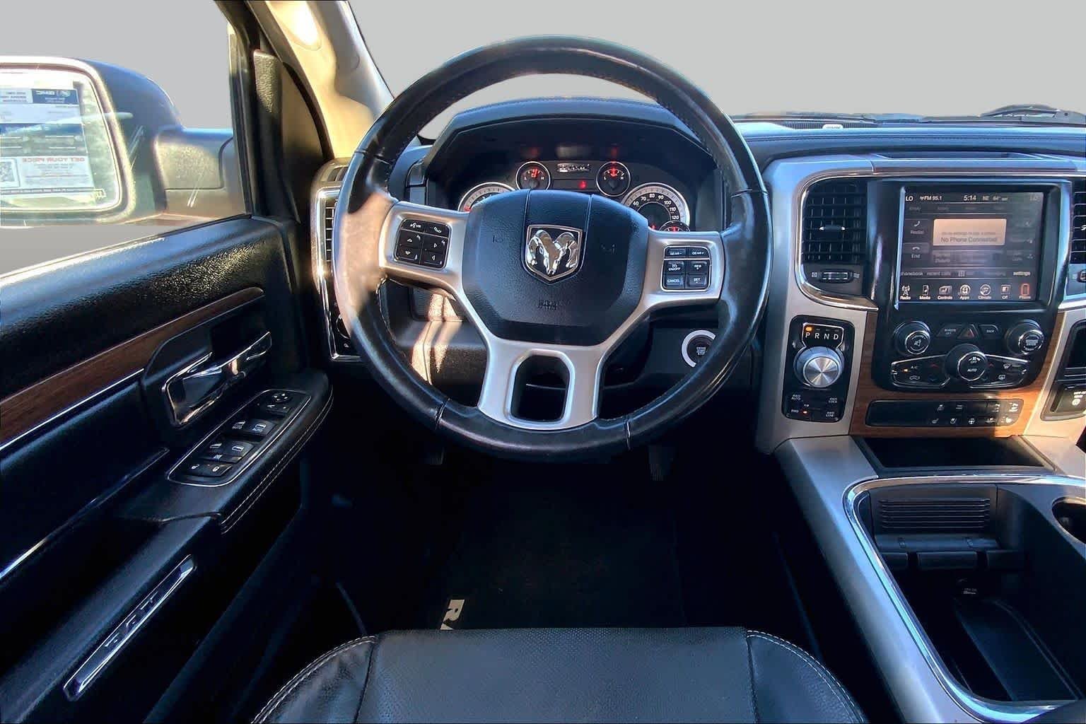 Used 2017 Bright Silver Metallic Clearcoat Ram Laramie image 6