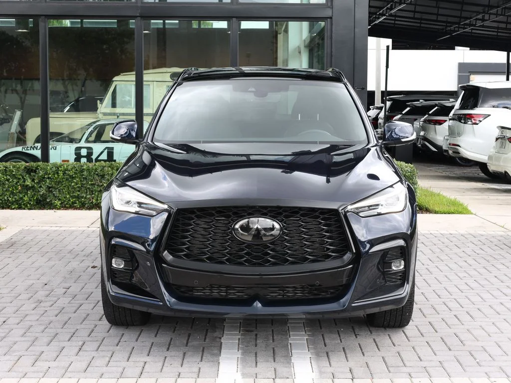 Certified Used 2025 Blue INFINITI SPORT image 3