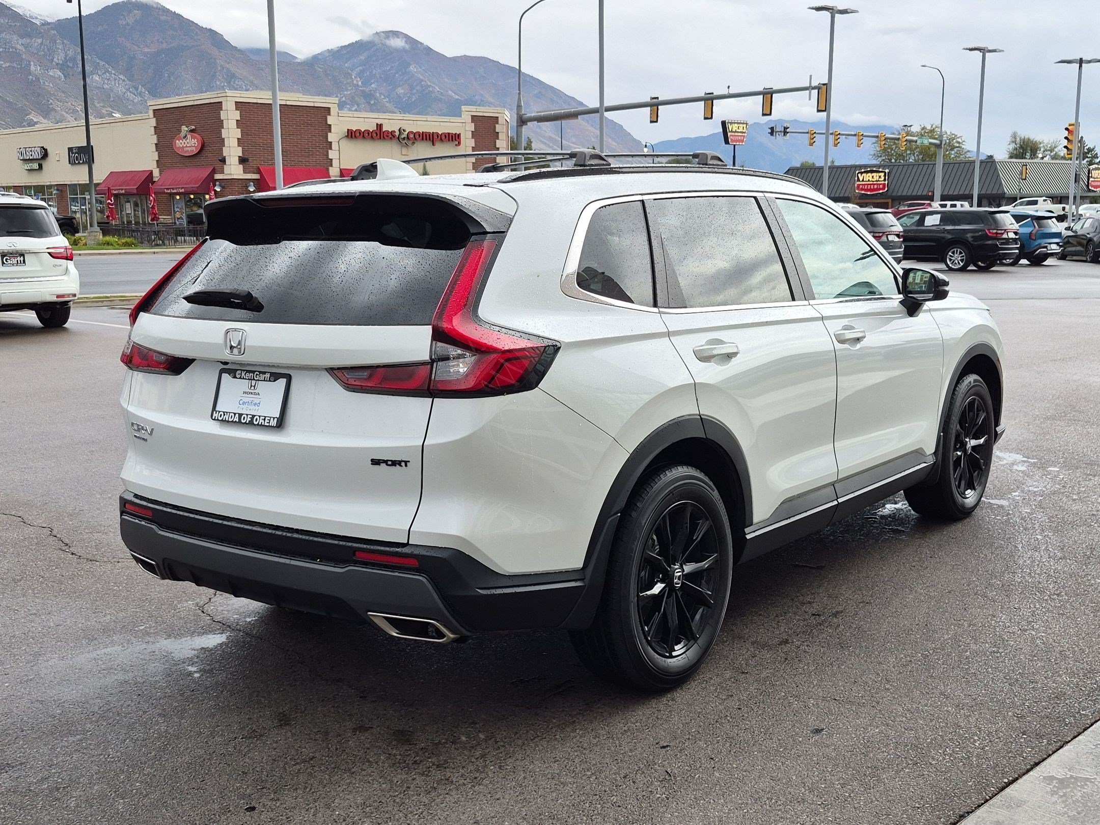 Certified Used 2023 White Honda Sport image 3