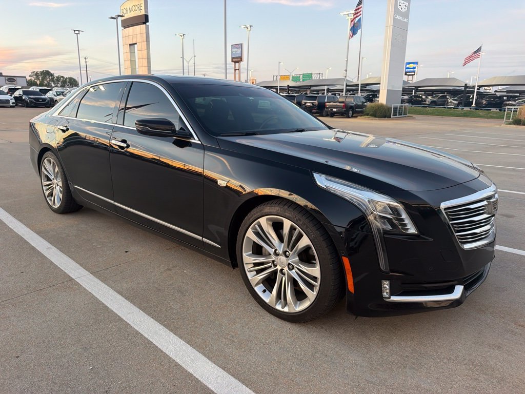Used 2017 Black Cadillac 3.0L Twin Turbo Platinum image 5